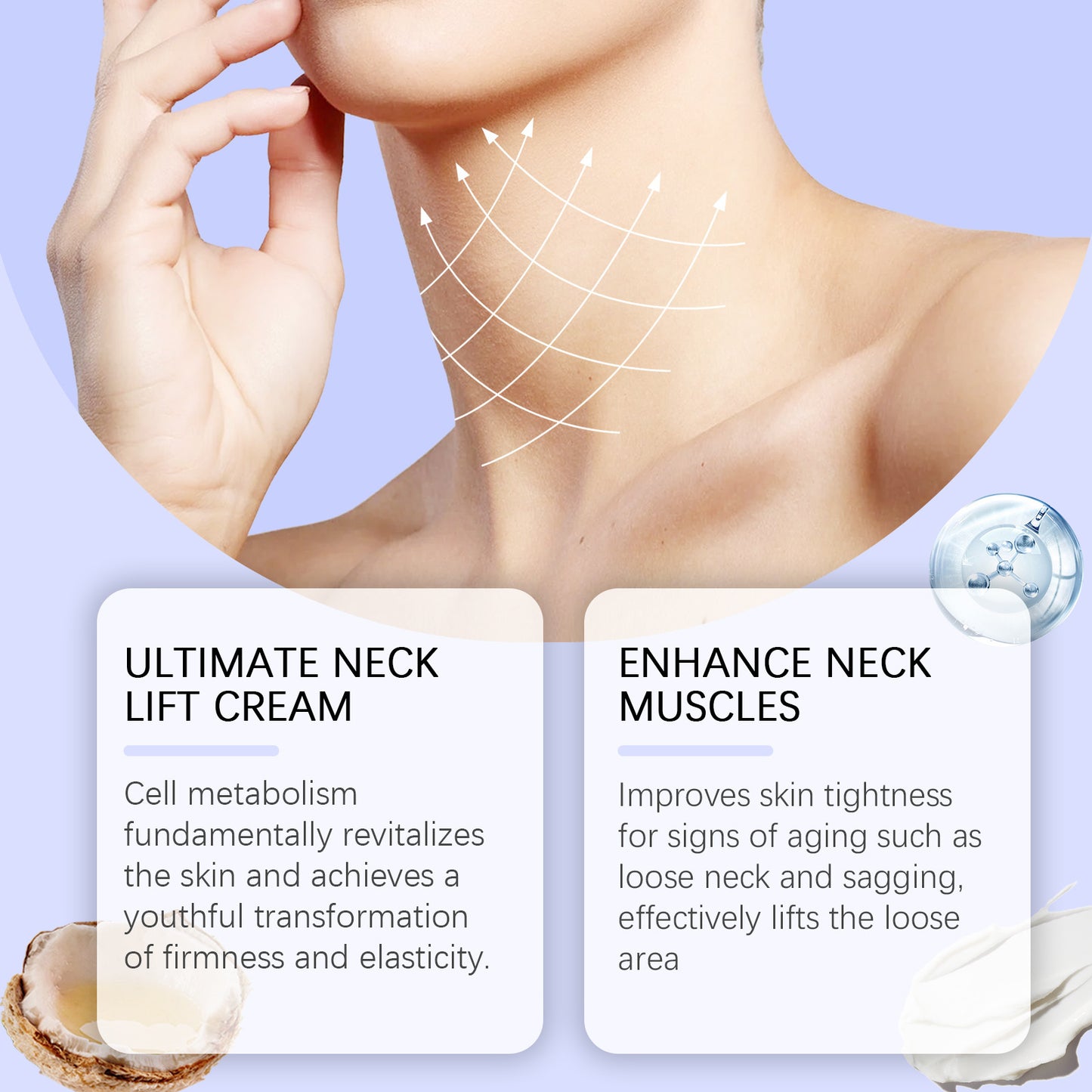 Neck Lift Firming Cream Gentle And Nourishing