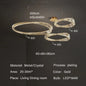Luxury Spiral Chandelier – LED Crystal DNA Design