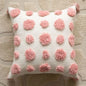 Pink Cotton Tufted Pillow Cover With Tassels Ins Sweet Decorative Pillowcase For Sofa Chic Boho Funda Cojin Cushion Cover
