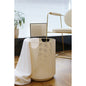 Nordic Storage Basket Metal Imitation Rattan Weaving Laundry Hamper Modern Storage Bin for Clothing Minimalist Bedroom Organizer