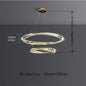 Luxury Spiral Chandelier – LED Crystal DNA Design