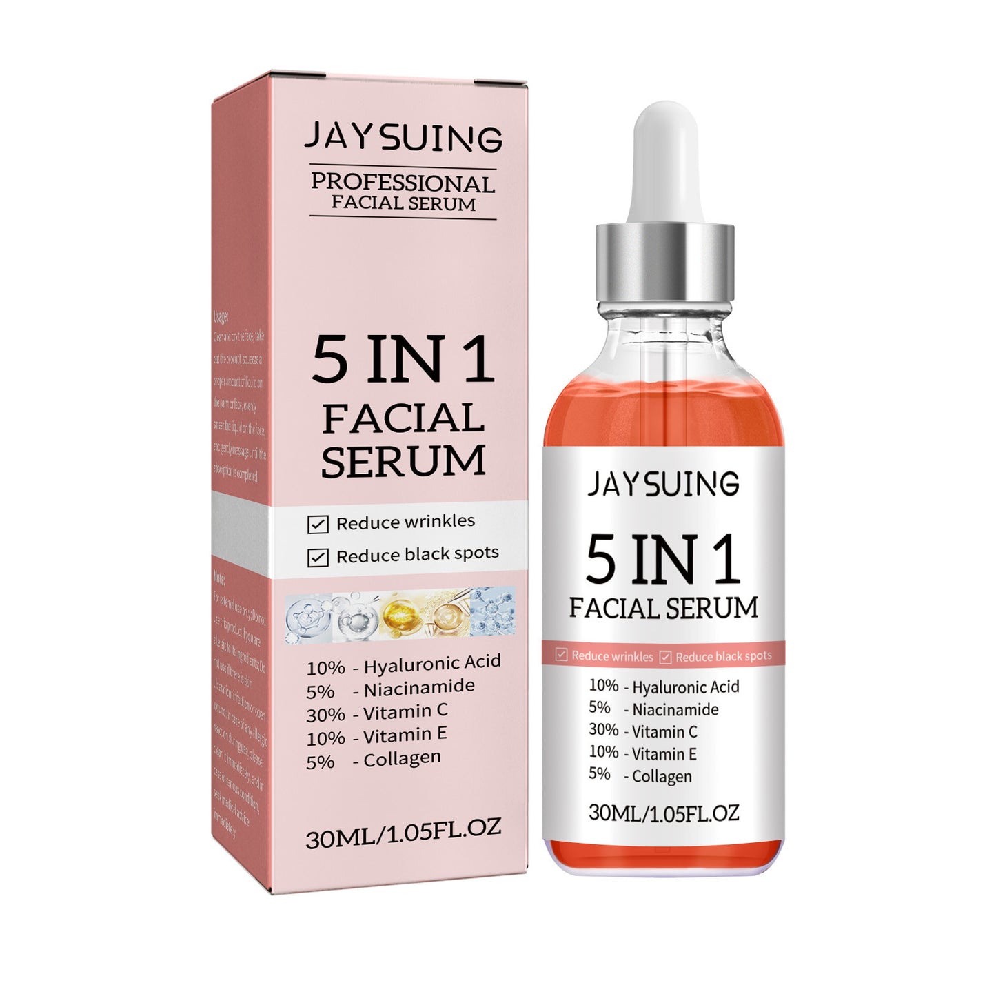 Moisturizing Skin Anti-wrinkle Firming Fade Spots 5-in-1 Facial