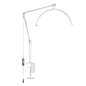 Professional 20W Half-moon Filled Lamp Desktop LED Floor Lamp Eye Protection For Live Makeup For Beauty Salon Nail Brow Makeup
