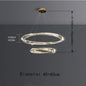 Luxury Spiral Chandelier – LED Crystal DNA Design